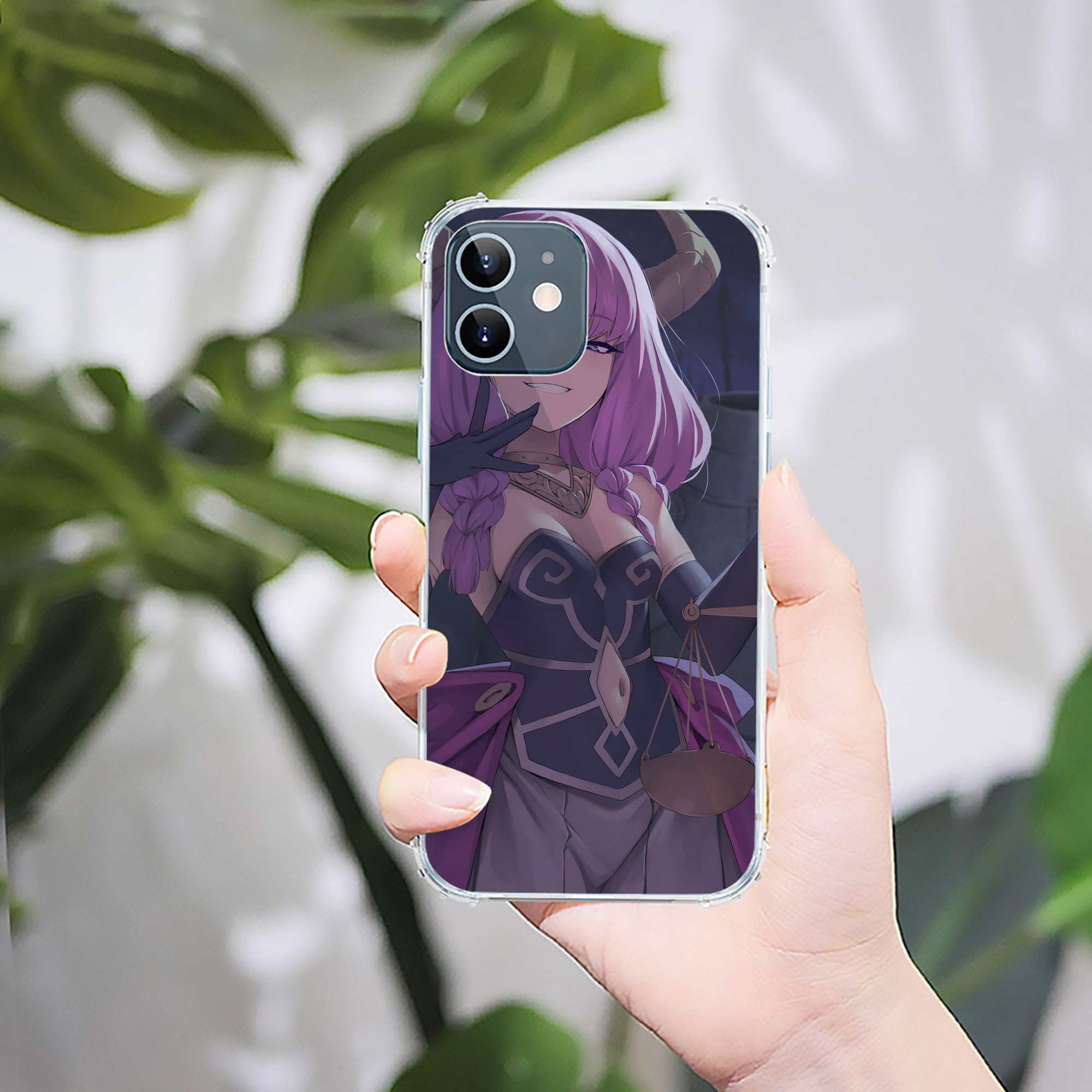 （画像用） 葬送のフリーレン Frieren 【iPhone 12シリーズ対応】透明スマホケース（クリアソフトケース）